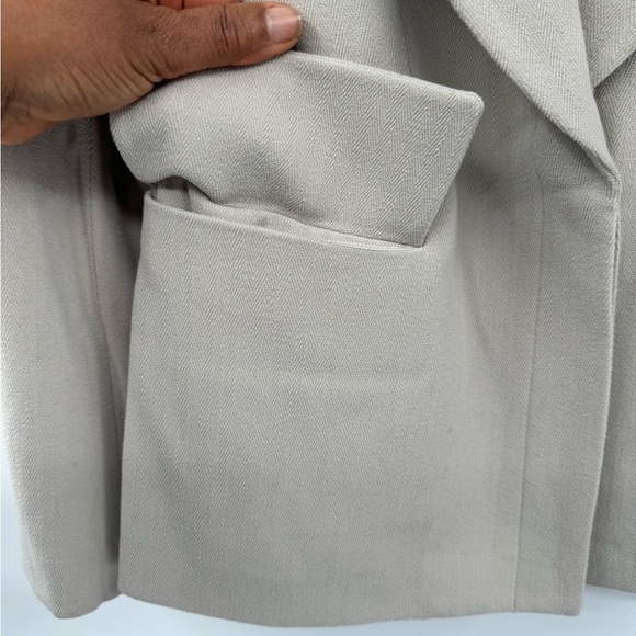 Emanuel Ungaro beige suit separate blazer jacket size 8 euro 42 - Picture 12 of 14